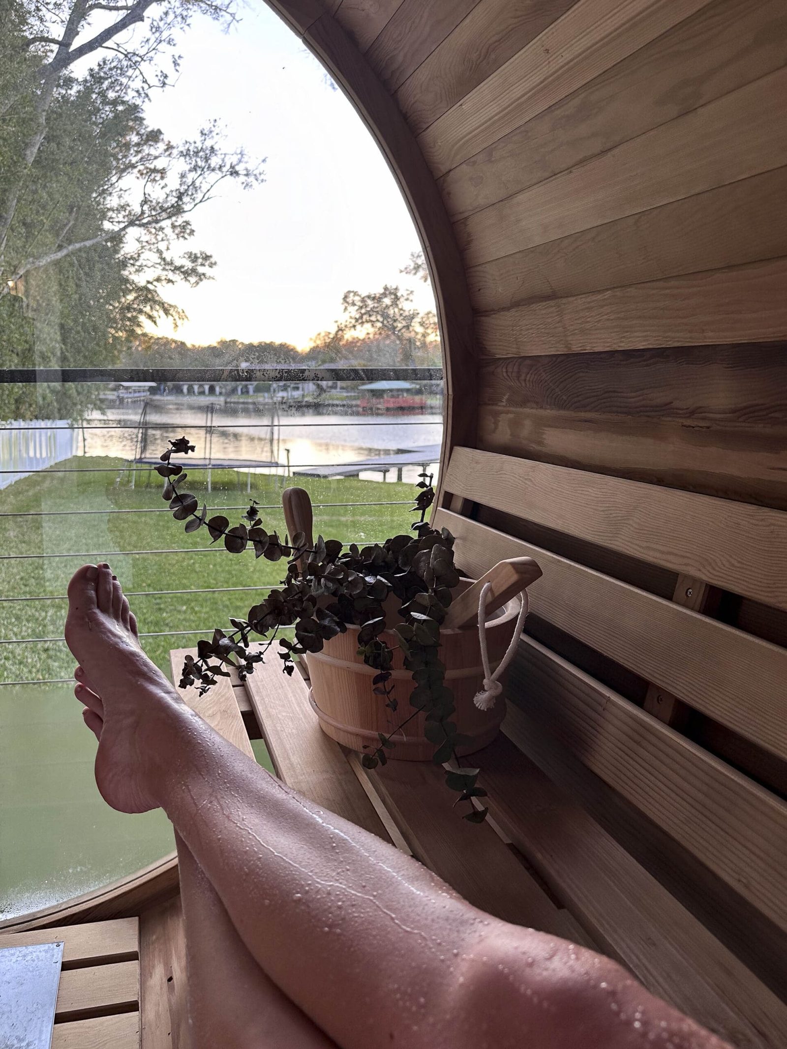 A physical therapist enjoying downtime away from the clinic, showing the freedom gained through integrating functional medicine.