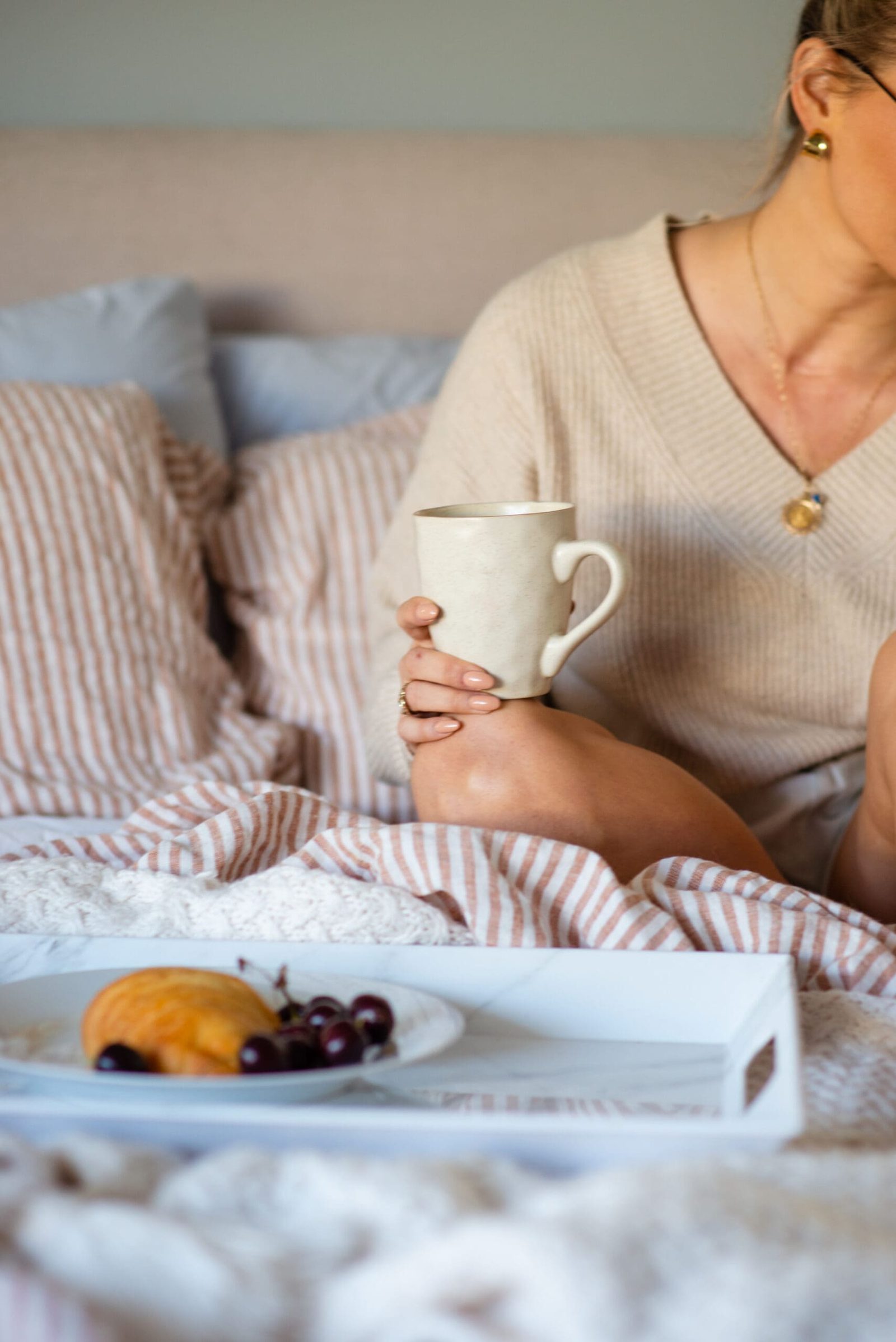 a medical doctor relaxing in bed after learning how to transition from conventional medicine to functional medicine