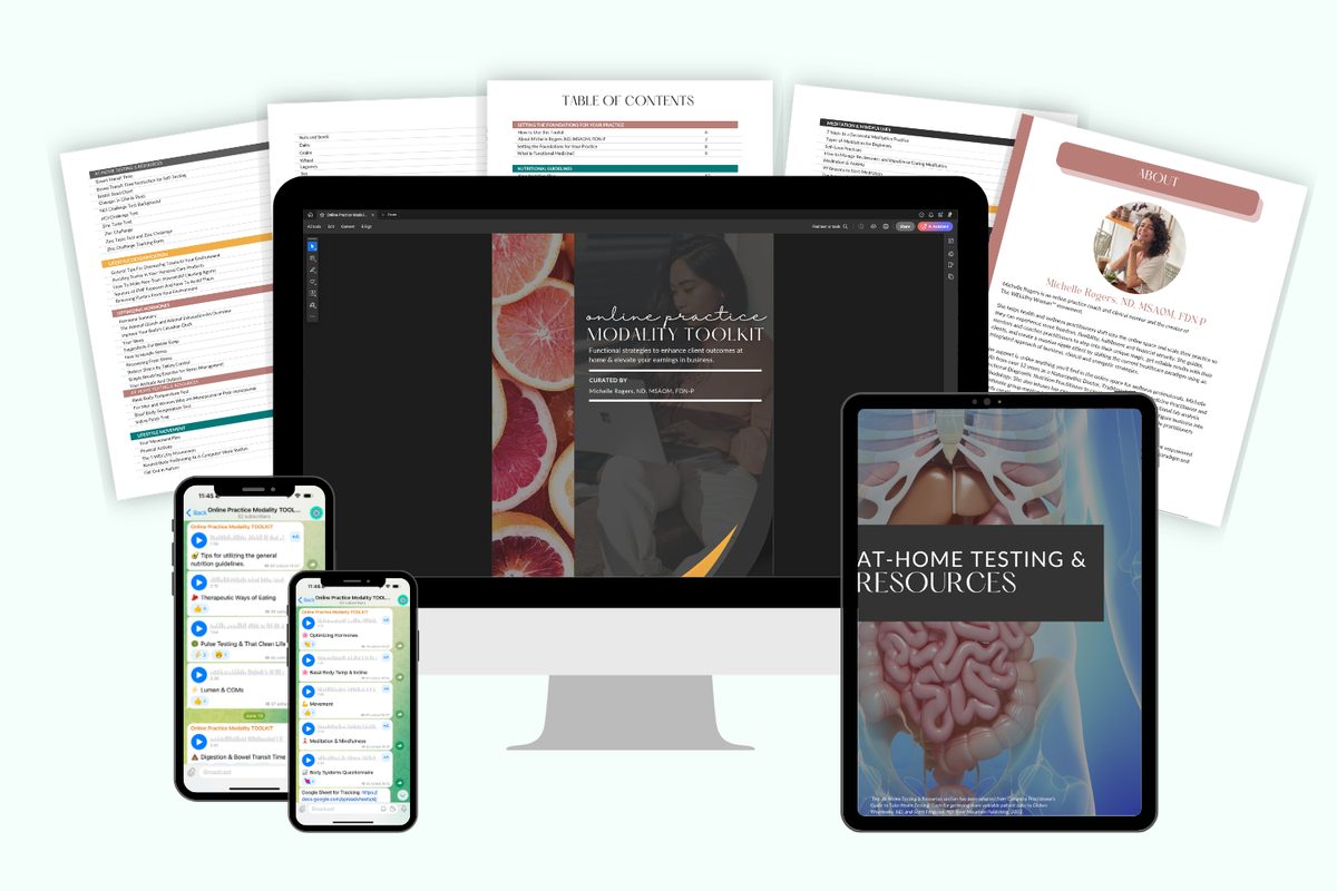 Online Practice Modality TOOLKIT